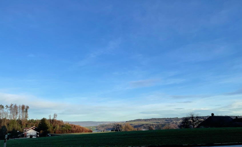 Landschaft am Wohlensee