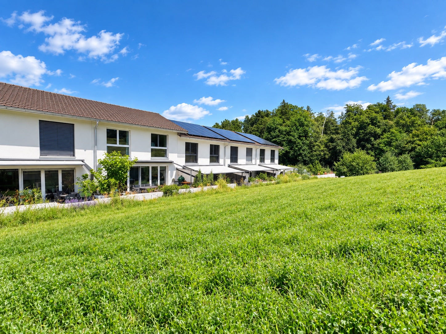 Grünes Quartier am Waldrand